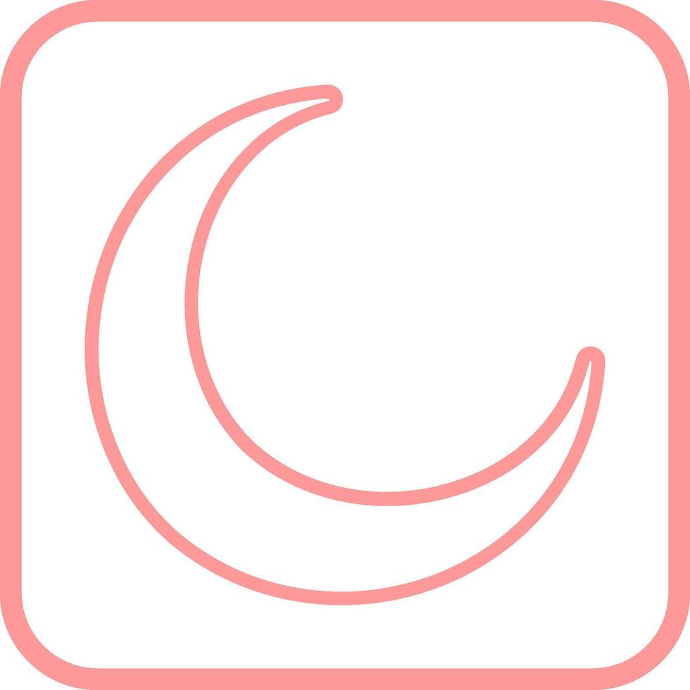New Moon Vector Icon