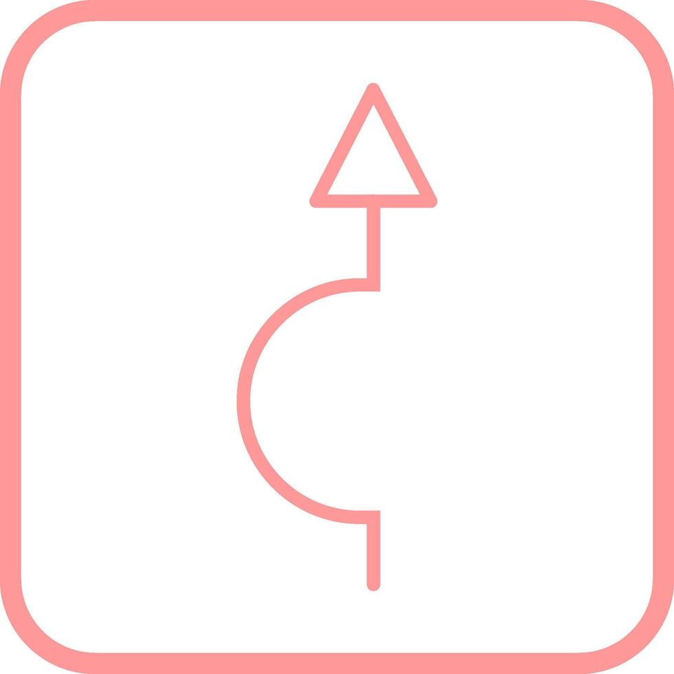 Arrow Pointing Up Vector Icon