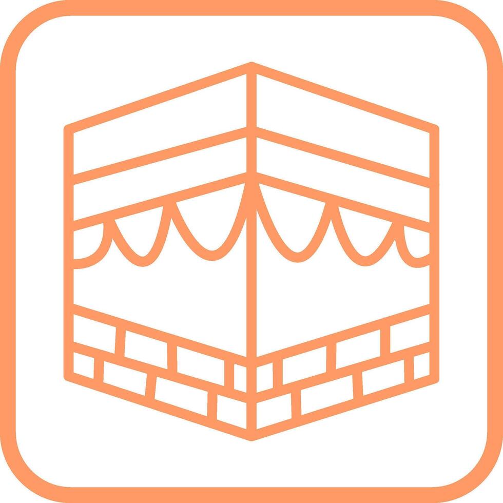 Khana Kaba Vector Icon