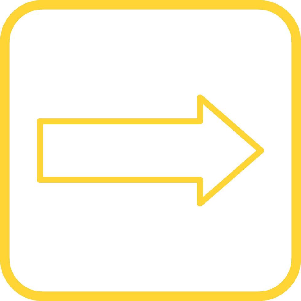 Arrow Right Vector Icon