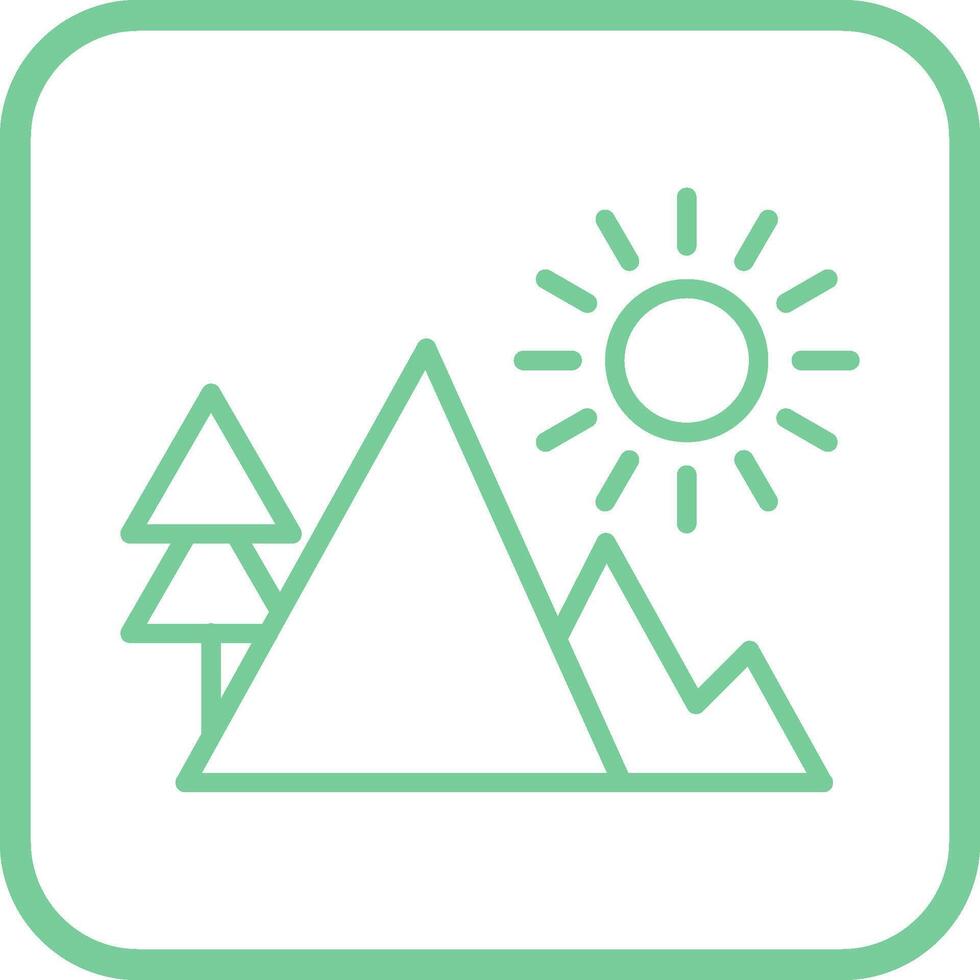 Mountain Vector Icon