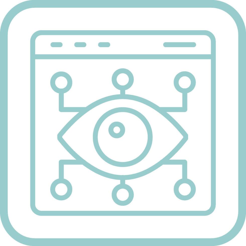 Details Looking Vector Icon