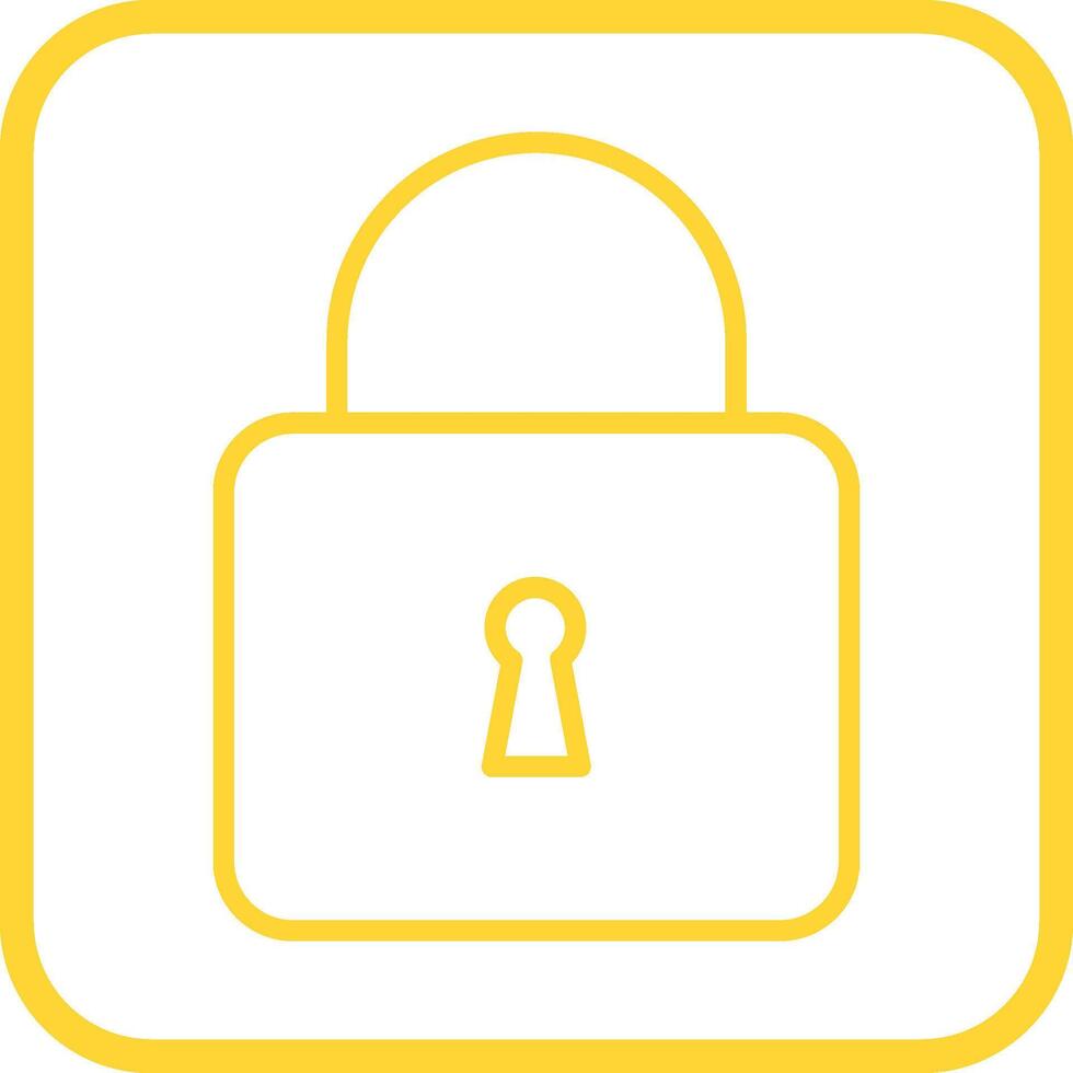 Pad Lock Vector Icon