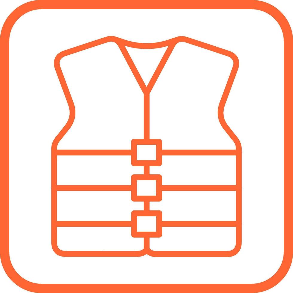 Life Jacket Vector Icon