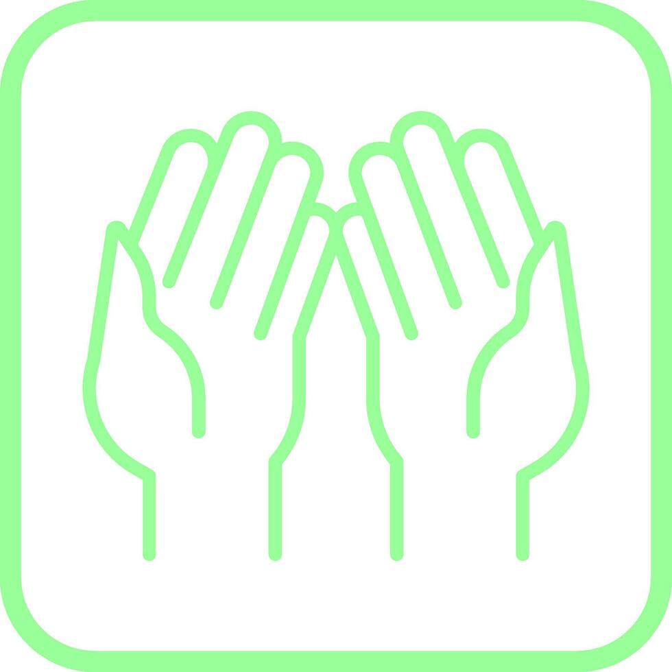 Praying Hands Vector Icon