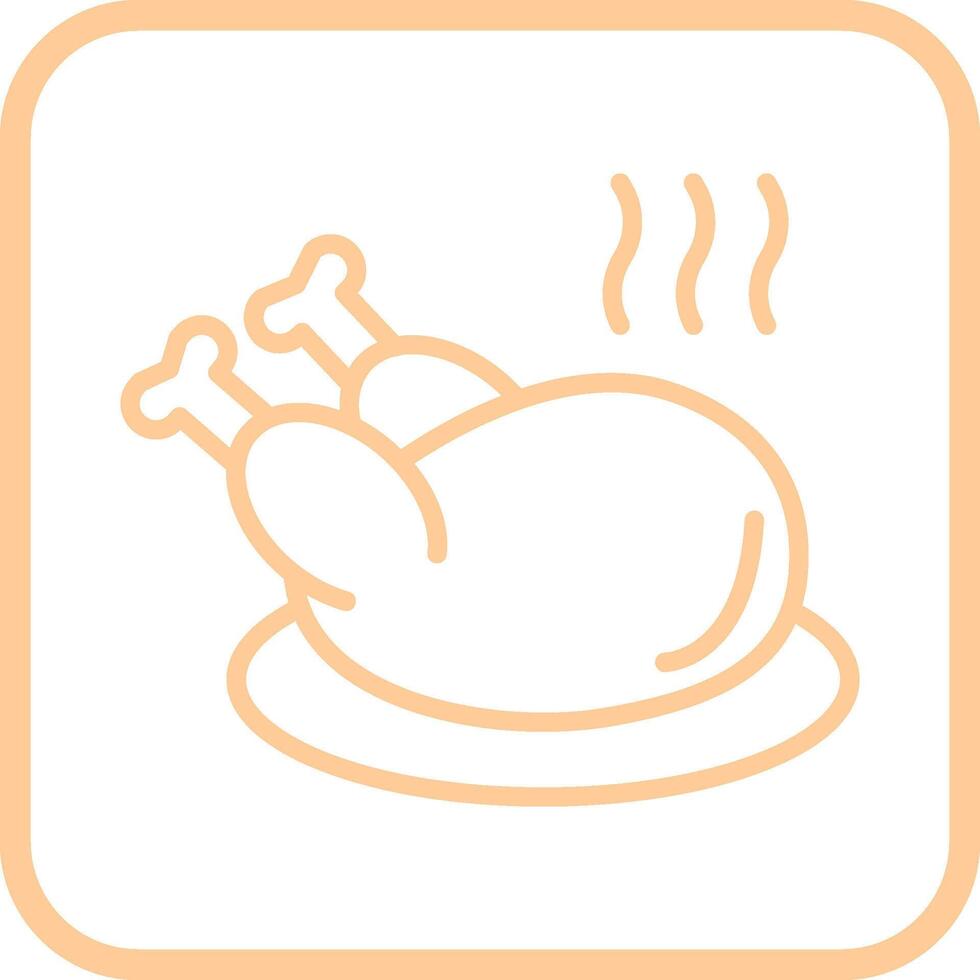 Chicken Vector Icon