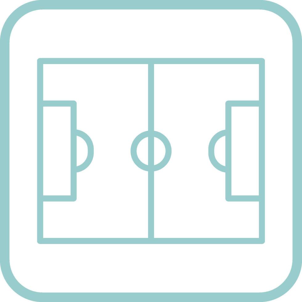 Football Field Vector Icon