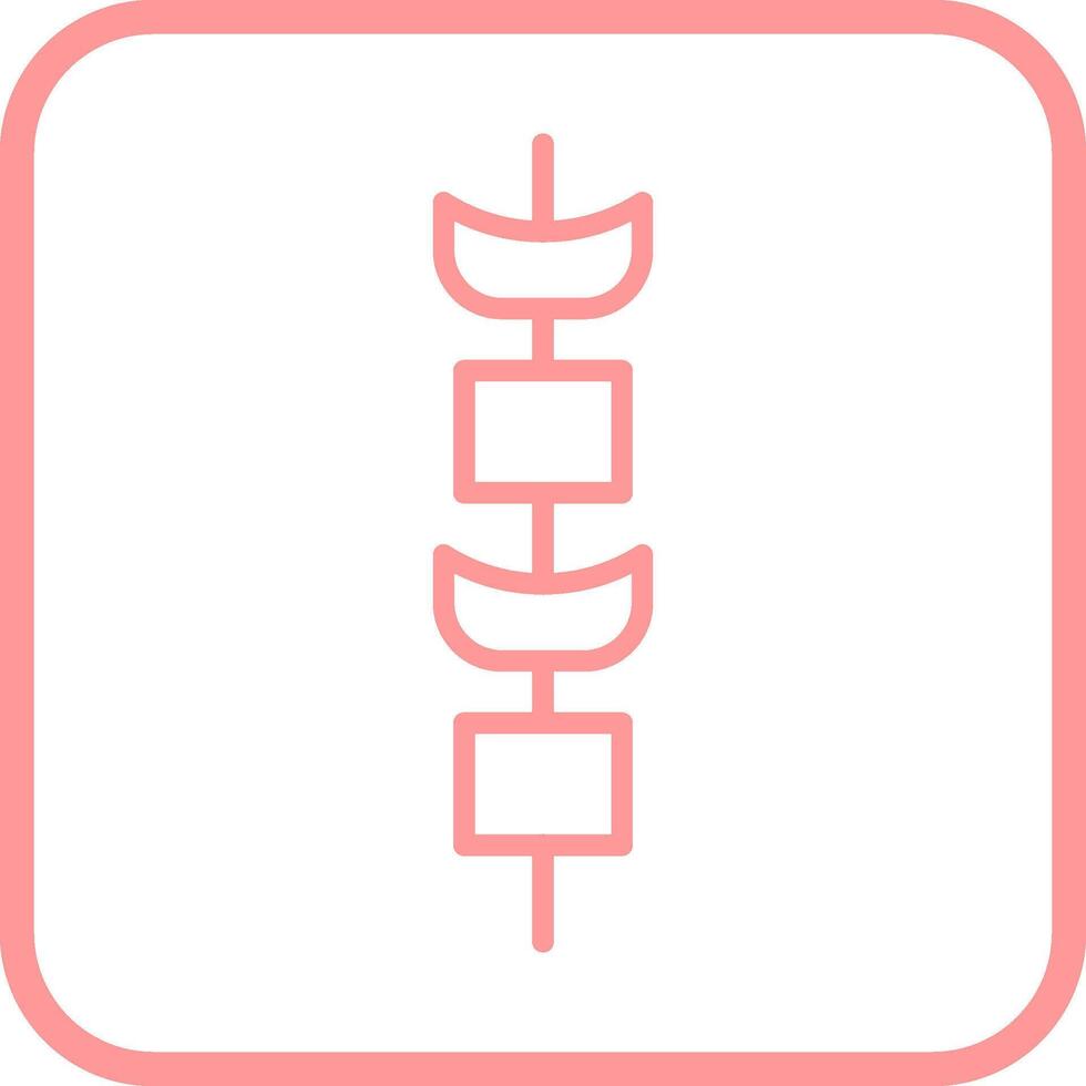 Kebab Vector Icon