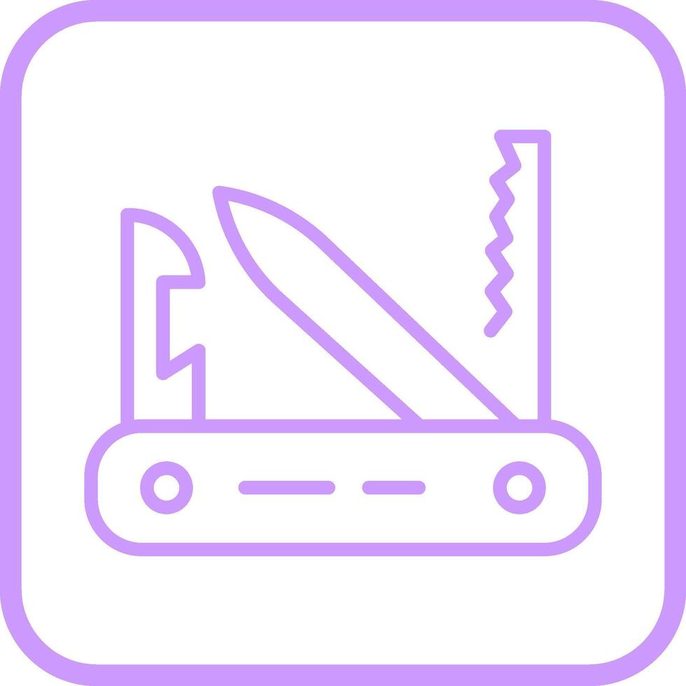 Swiss Army Knife Vector Icon