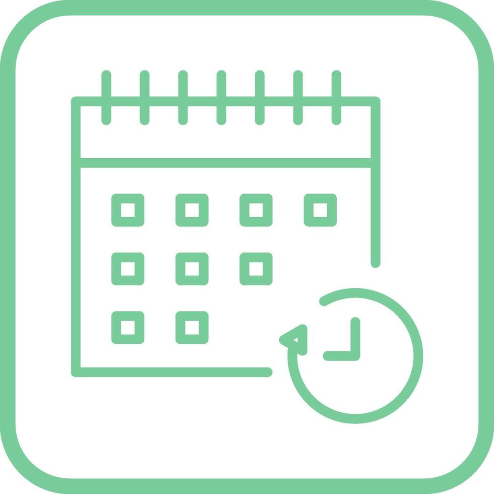 Period Time Vector Icon