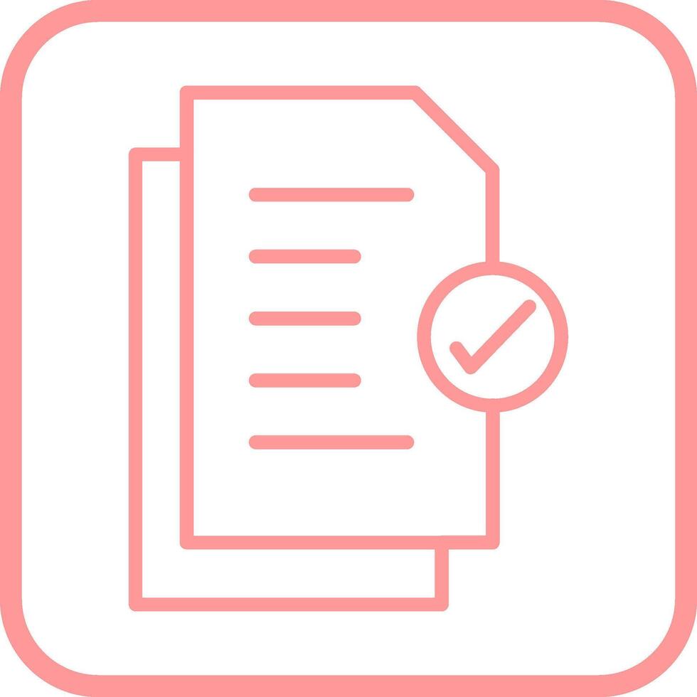 Report List Vector Icon