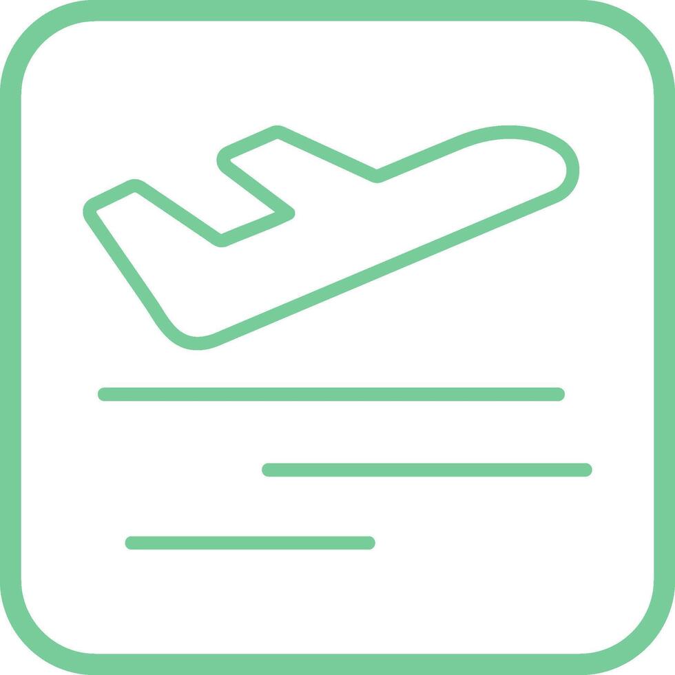 Departure Vector Icon