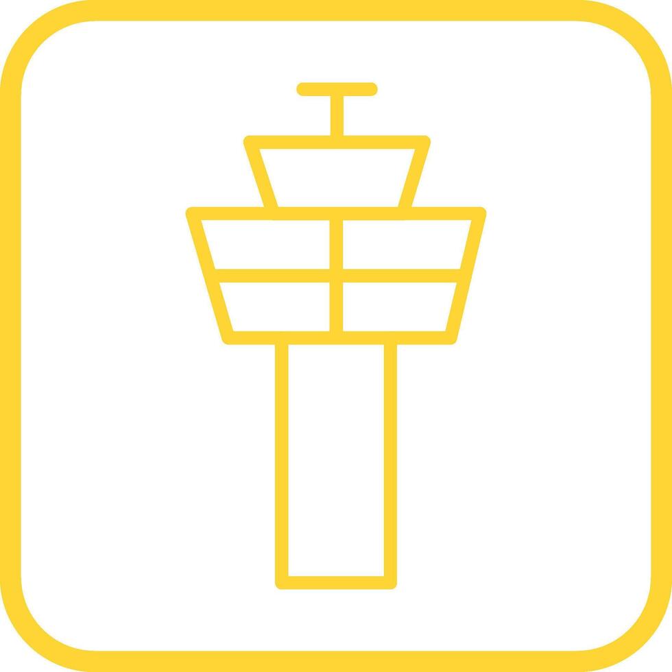 Control Tower Vector Icon