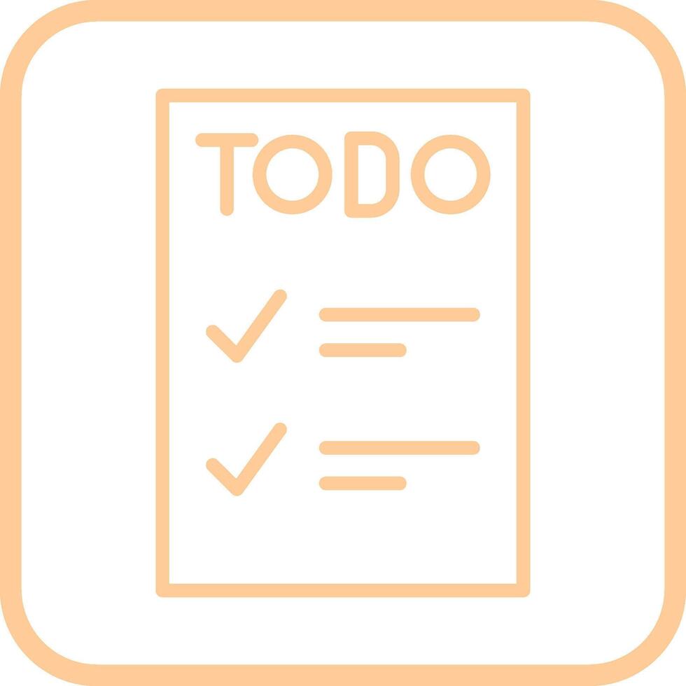 icono de vector de lista de tareas