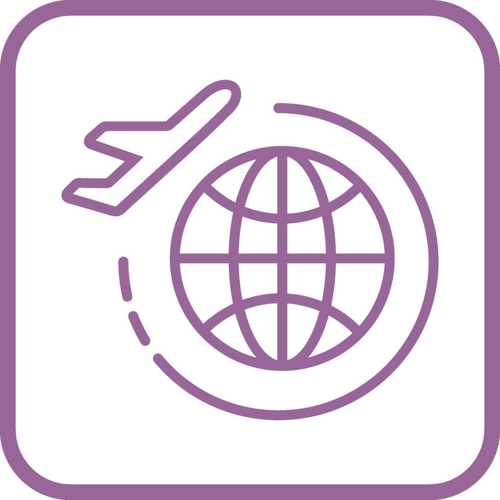 World Tour Vector Icon