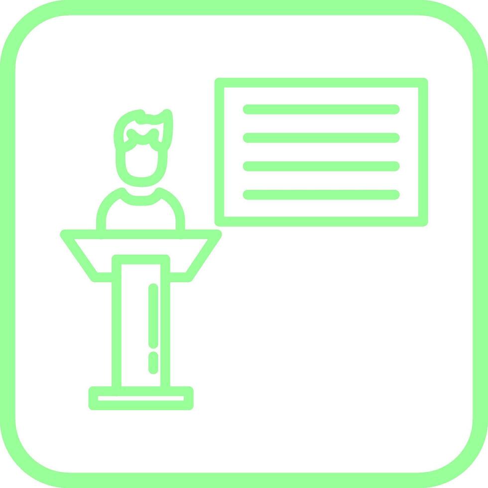 Seminar Vector Icon