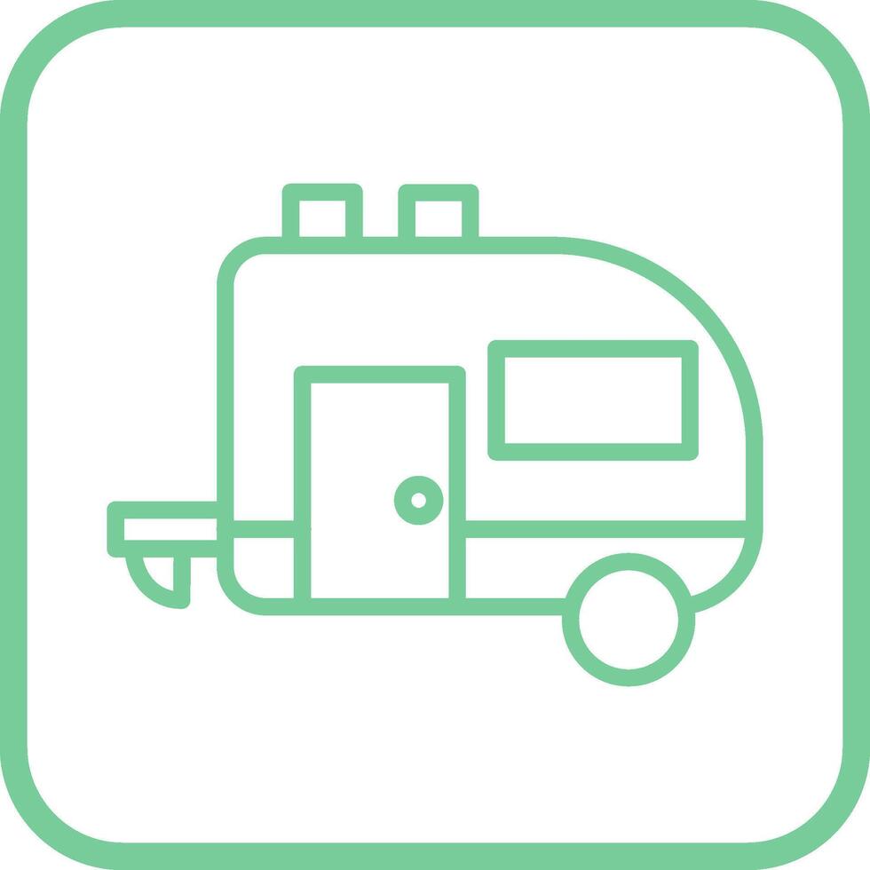 Trailer Vector Icon