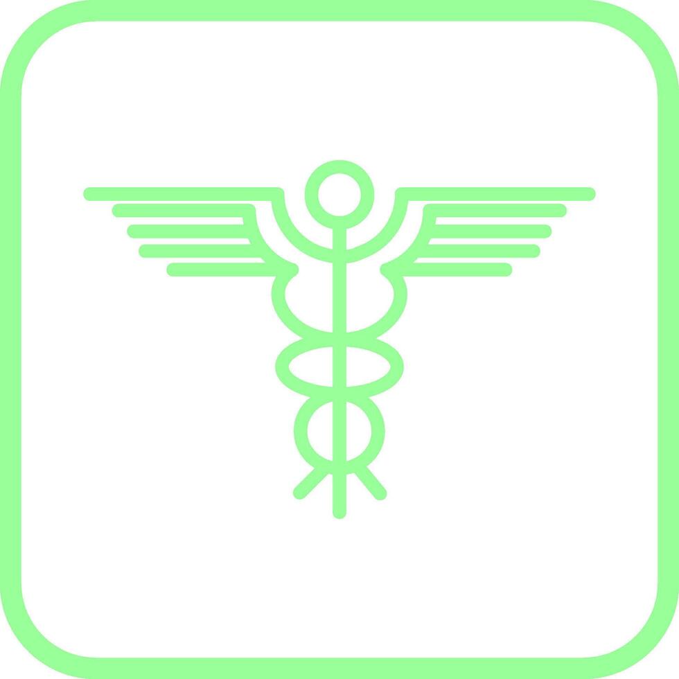 Caduceus Vector Icon