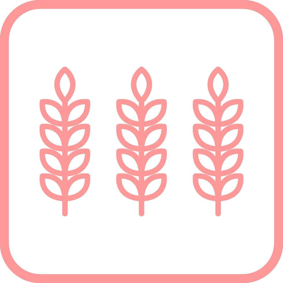 Wheat Vector Icon