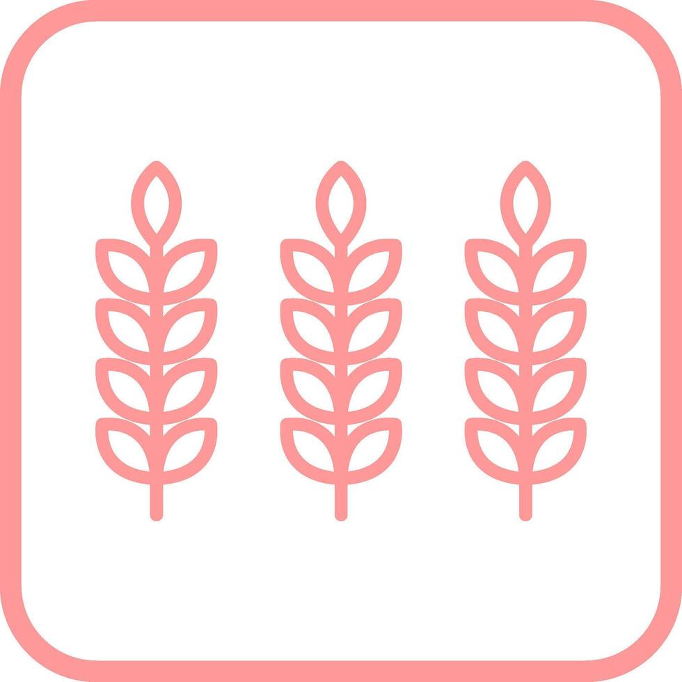 Wheat Vector Icon