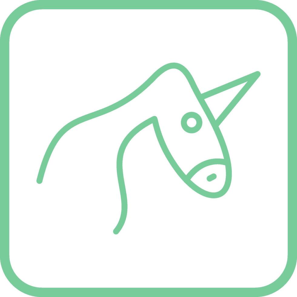 Unicorn Vector Icon