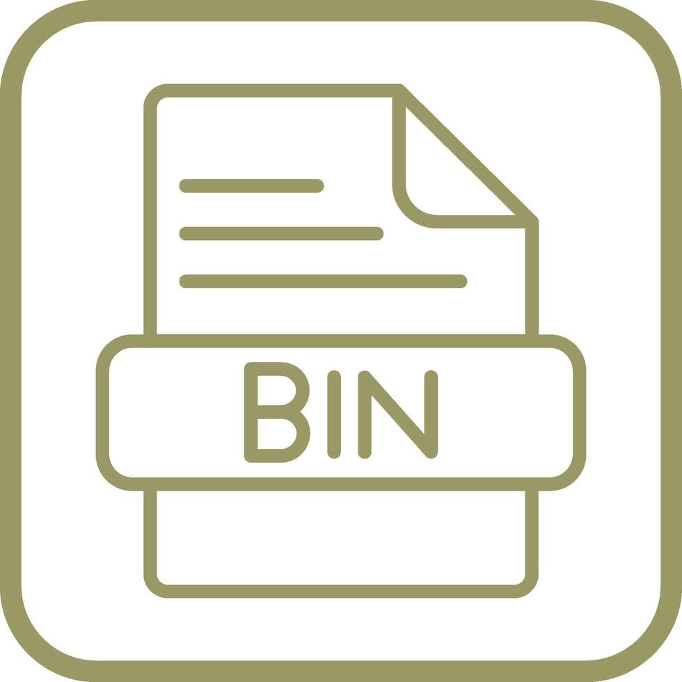 BIN Vector Icon