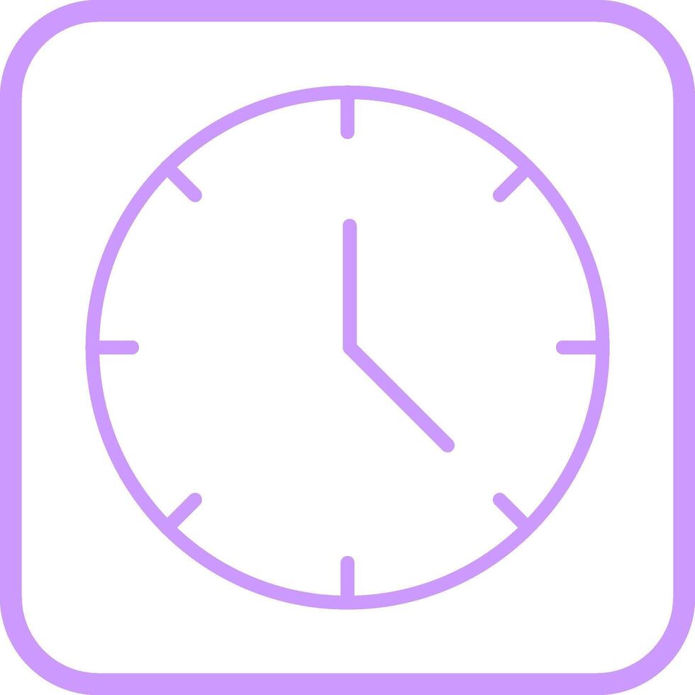 Clock Vector Icon