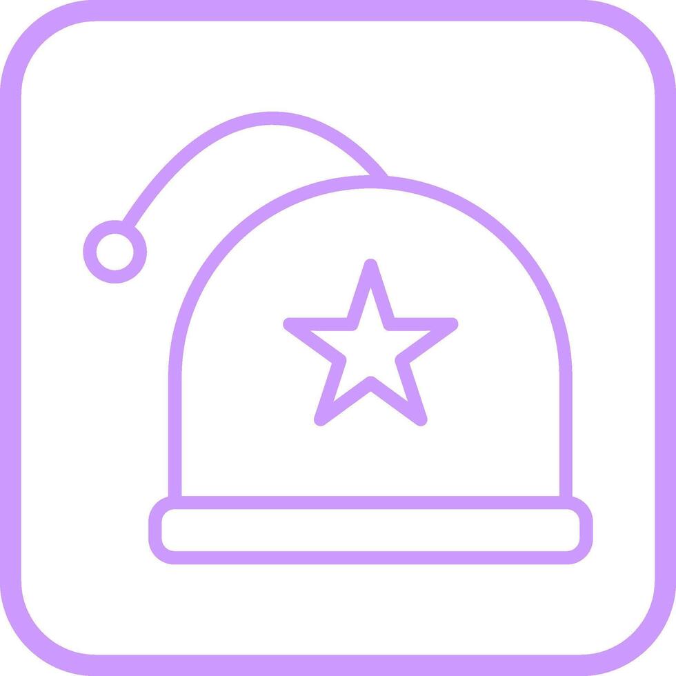 Christmas Cap Vector Icon