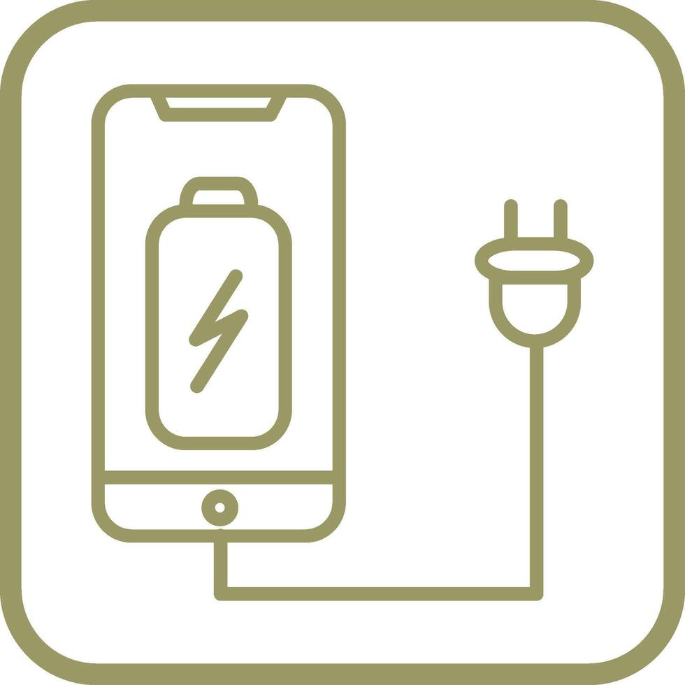 Cell and Plug Vector Icon