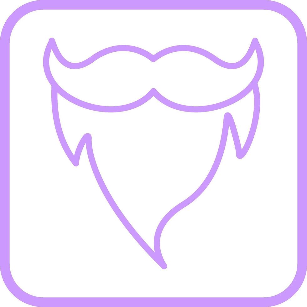 Beard and Moustache II Vector Icon