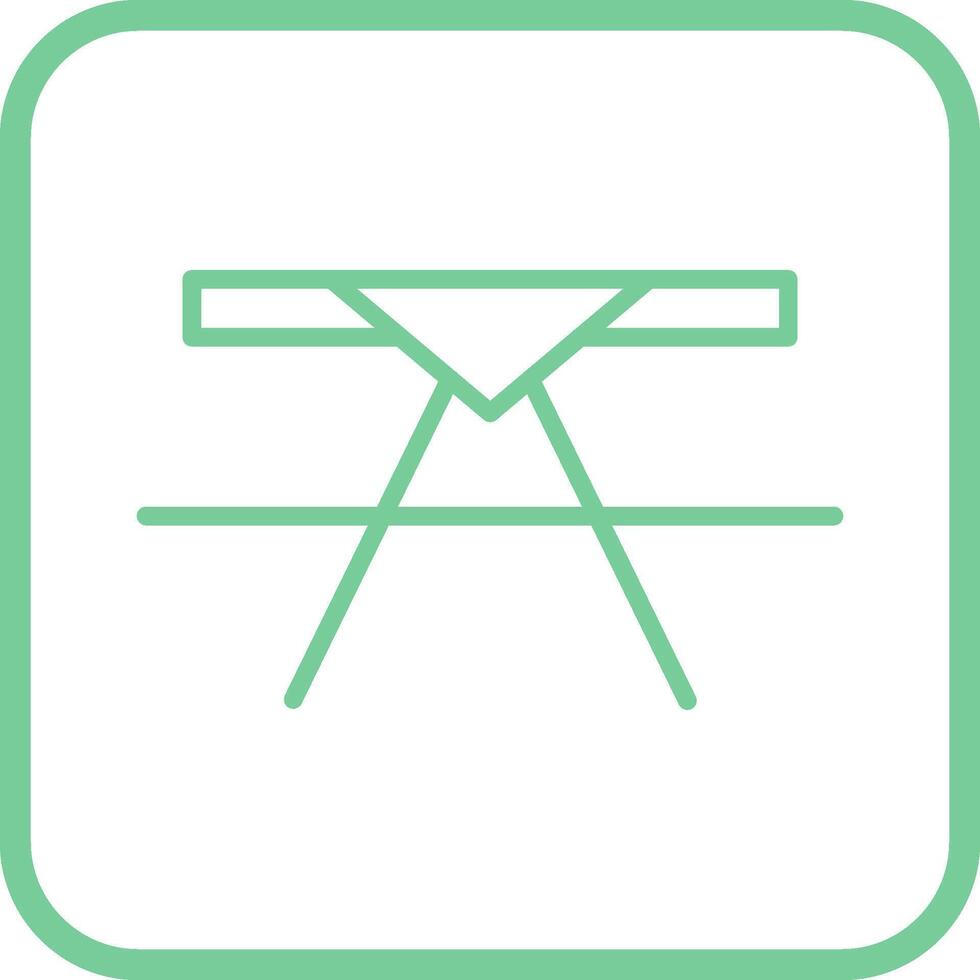 Picnic Table Vector Icon