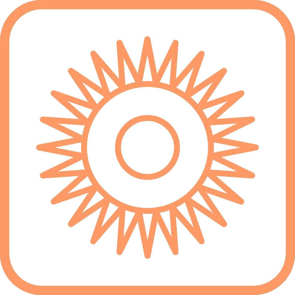 Optical Radiation Vector Icon