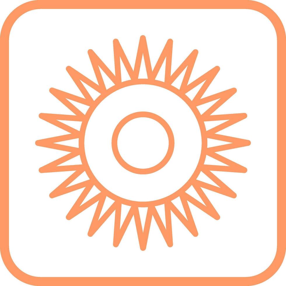 Optical Radiation Vector Icon