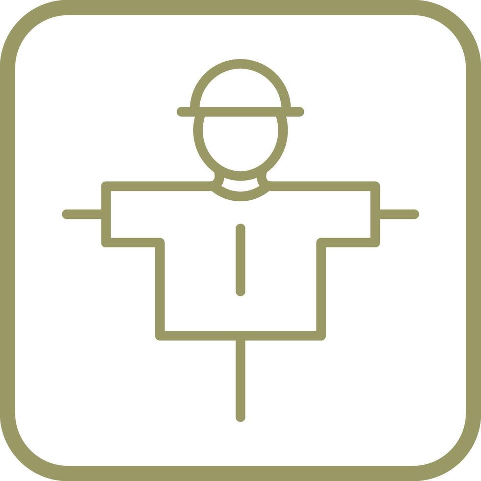 Scare Crow Vector Icon