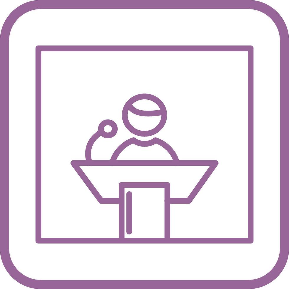 Candidate Banner Vector Icon