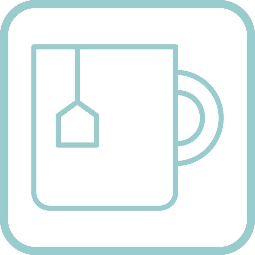 icono de vector de taza