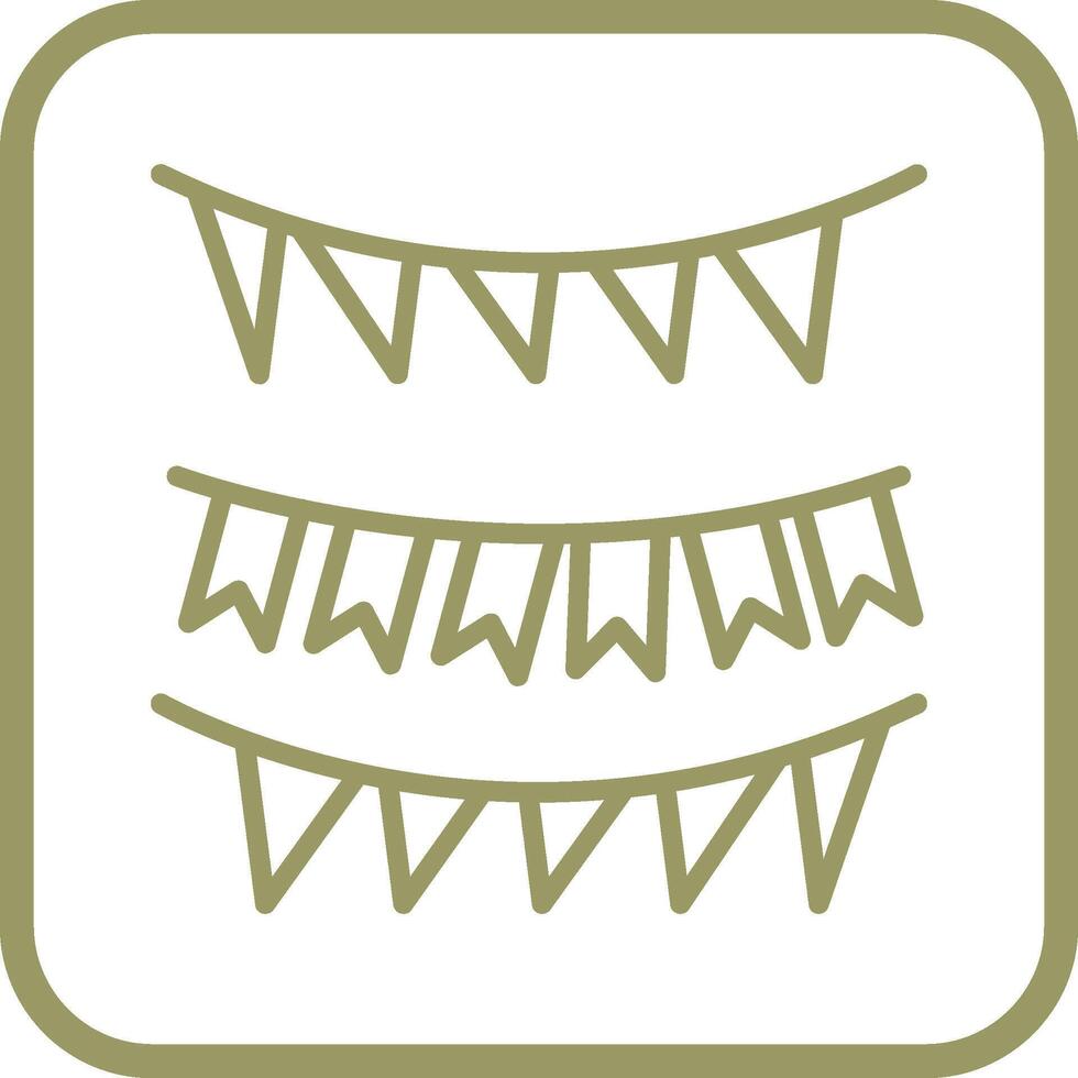Garlands Vector Icon