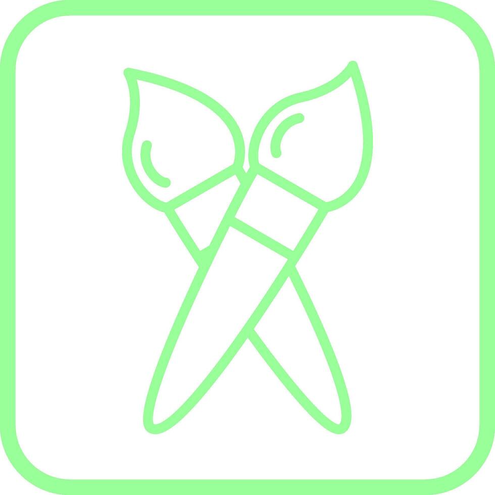 Brushes Vector Icon