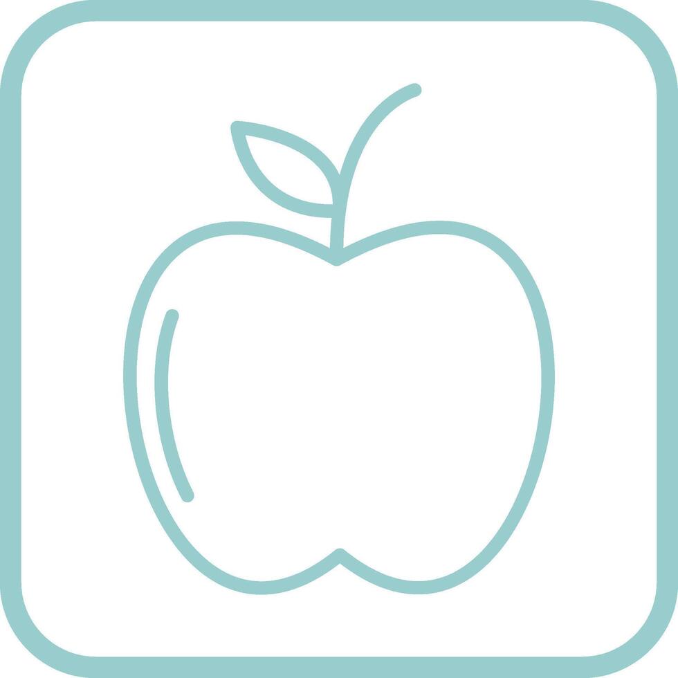 icono de vector de manzanas