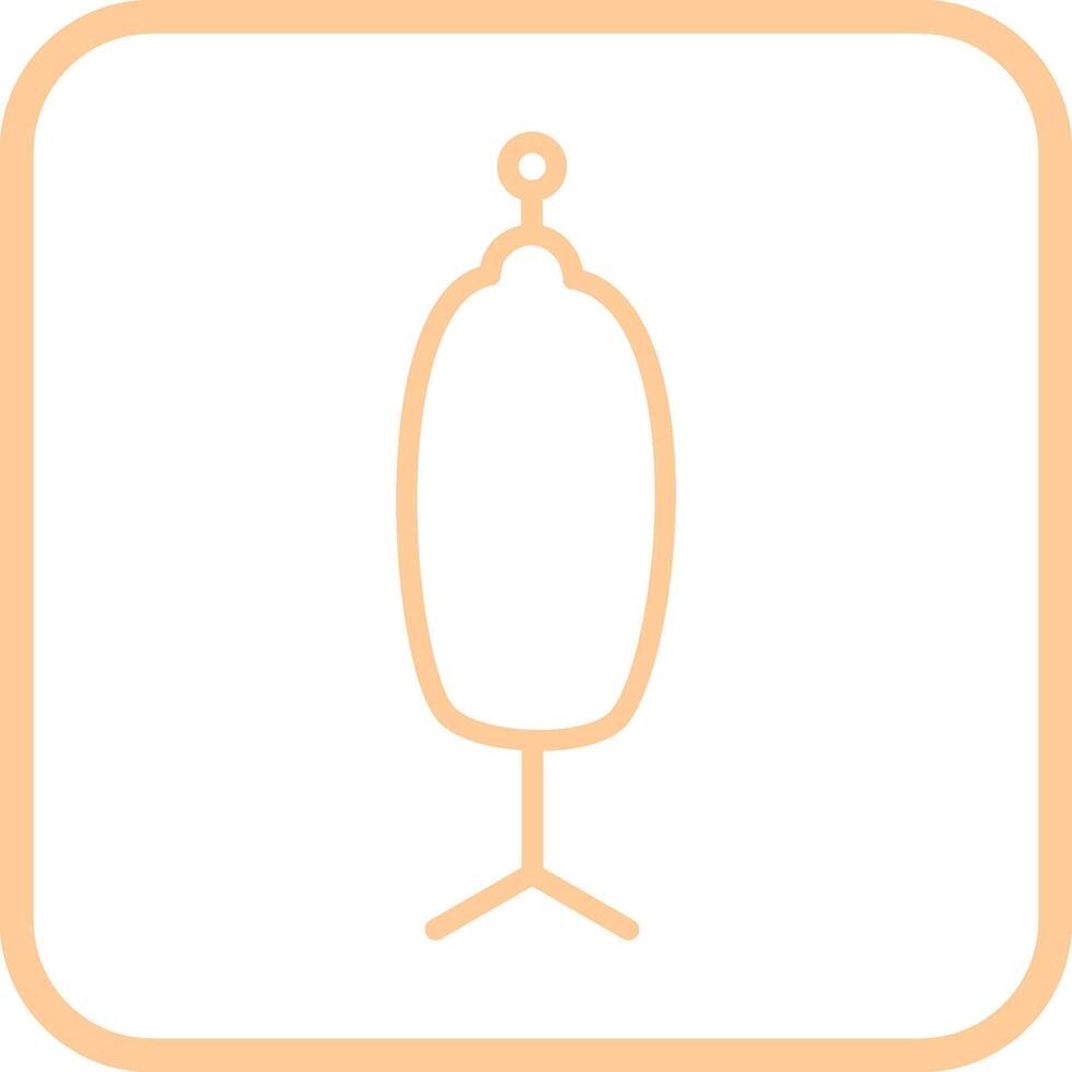Dress Holder Vector Icon