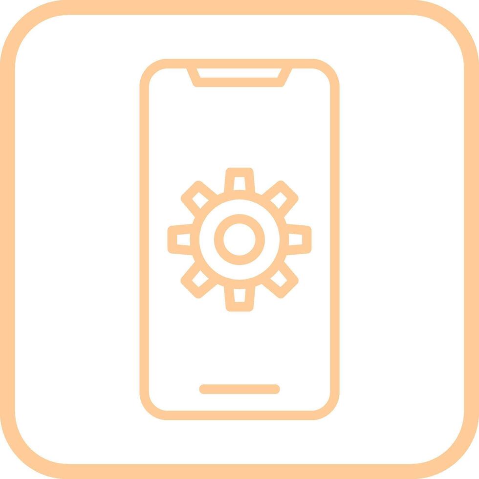 Mobile App Developing Vector Icon