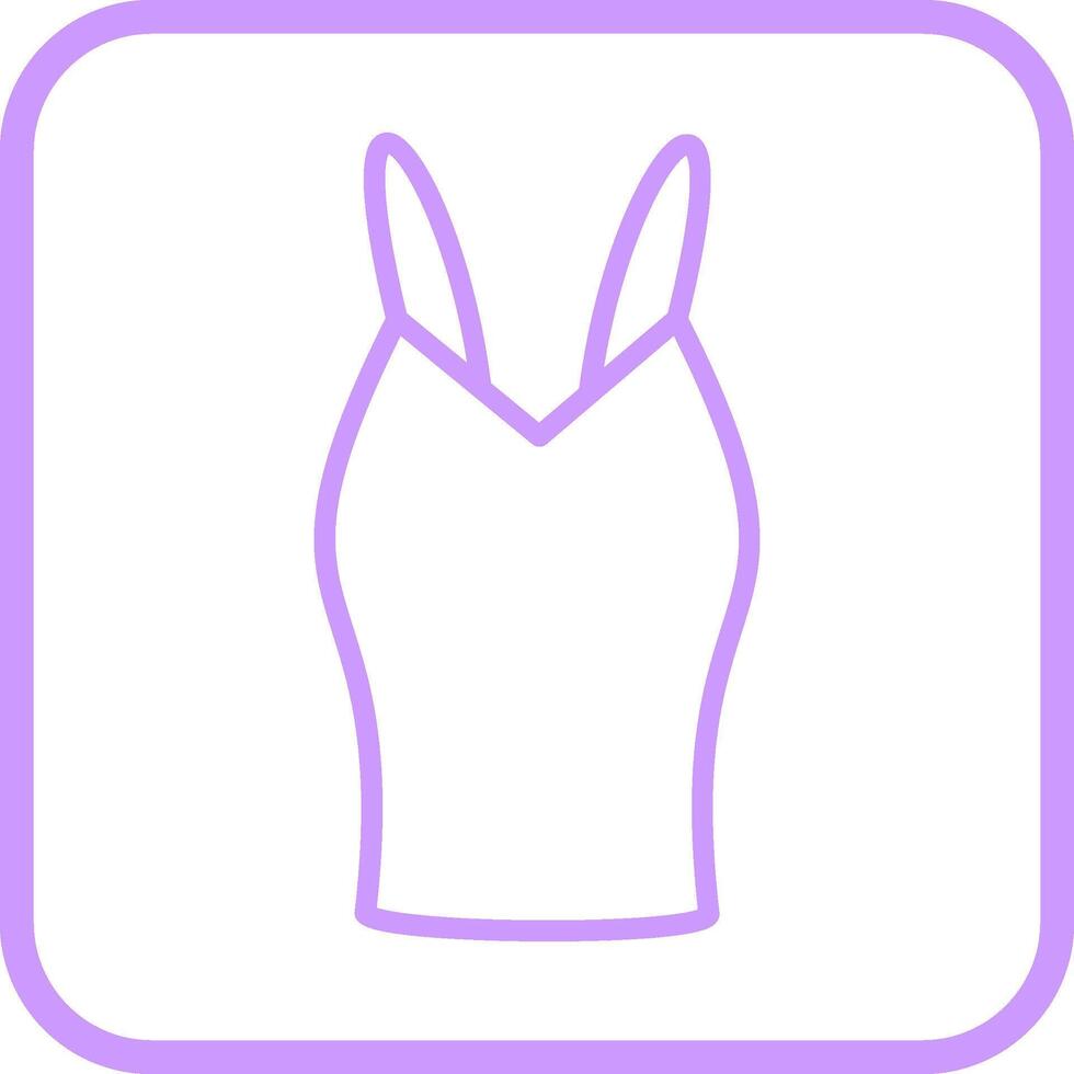 Ladies Vest Vector Icon