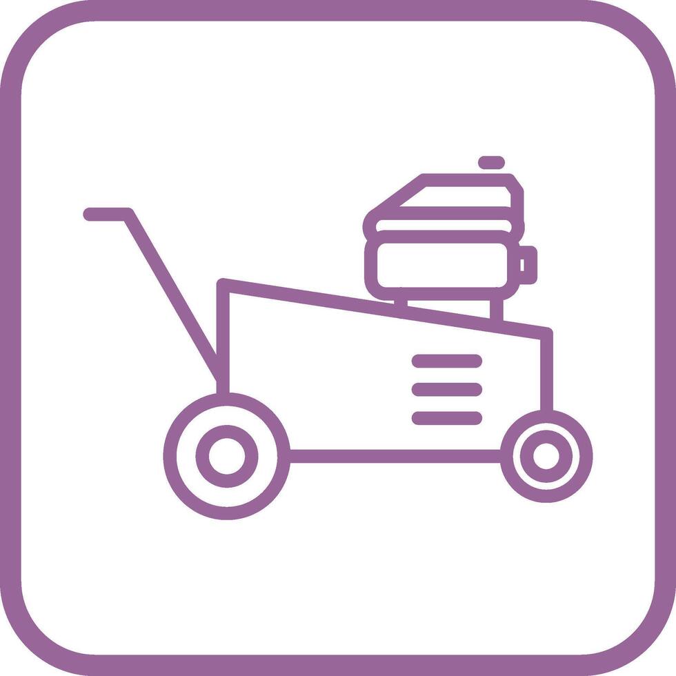 Lawn Mower Vector Icon