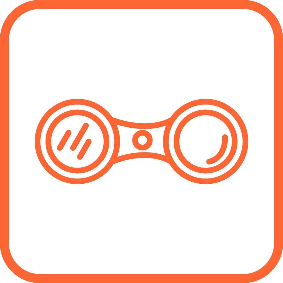 Binoculars Vector Icon