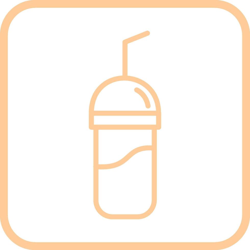 Chocolate Shake Vector Icon