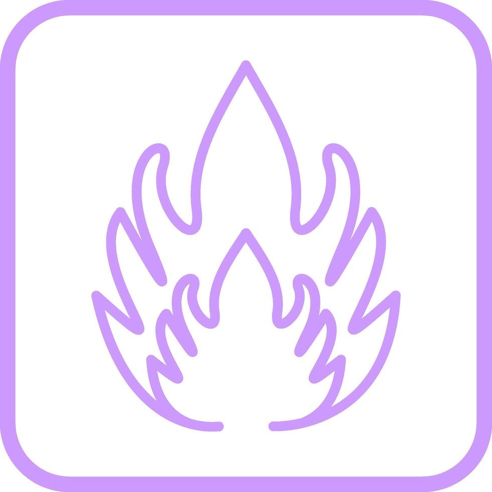 Flammable Material Vector Icon