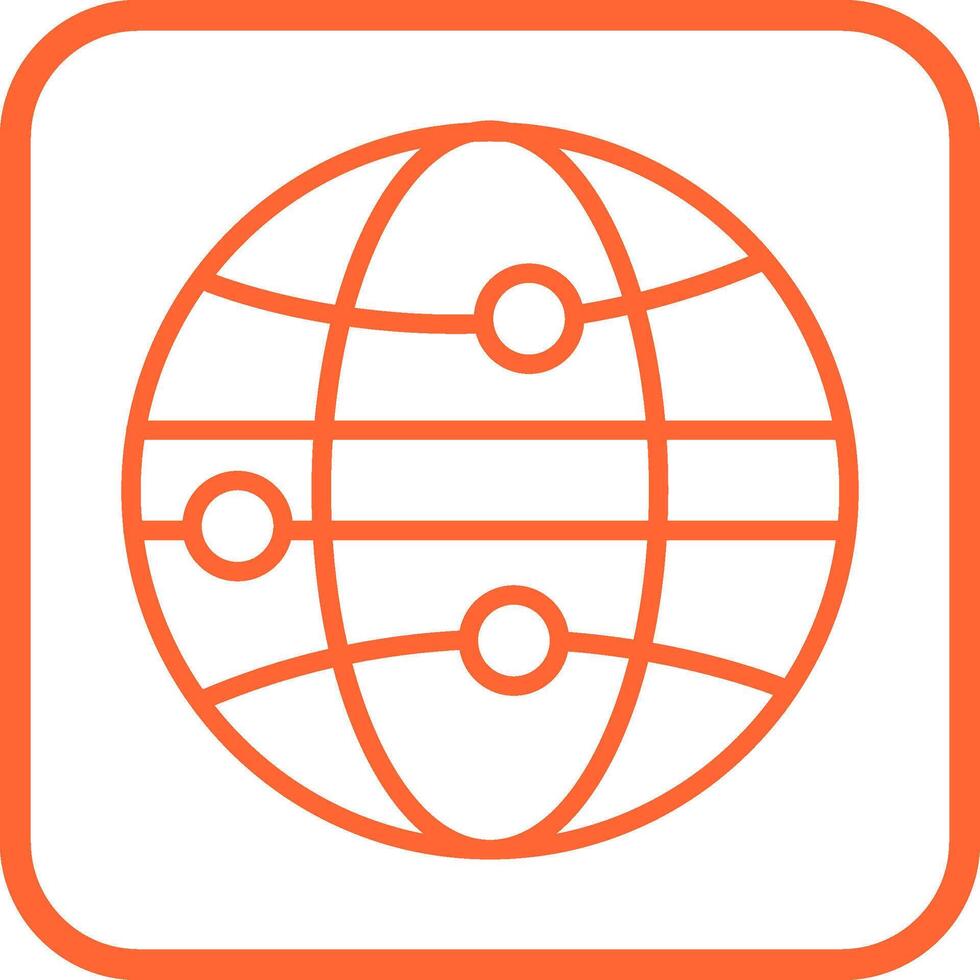 Globe III Vector Icon