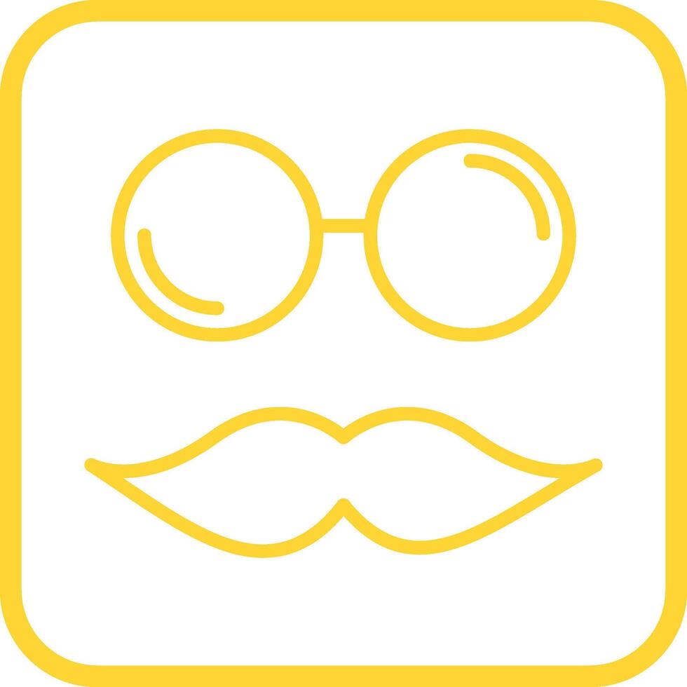 hipster estilo yo vector icono