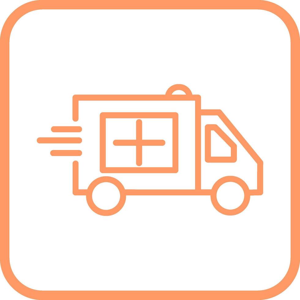 Ambulance Vector Icon