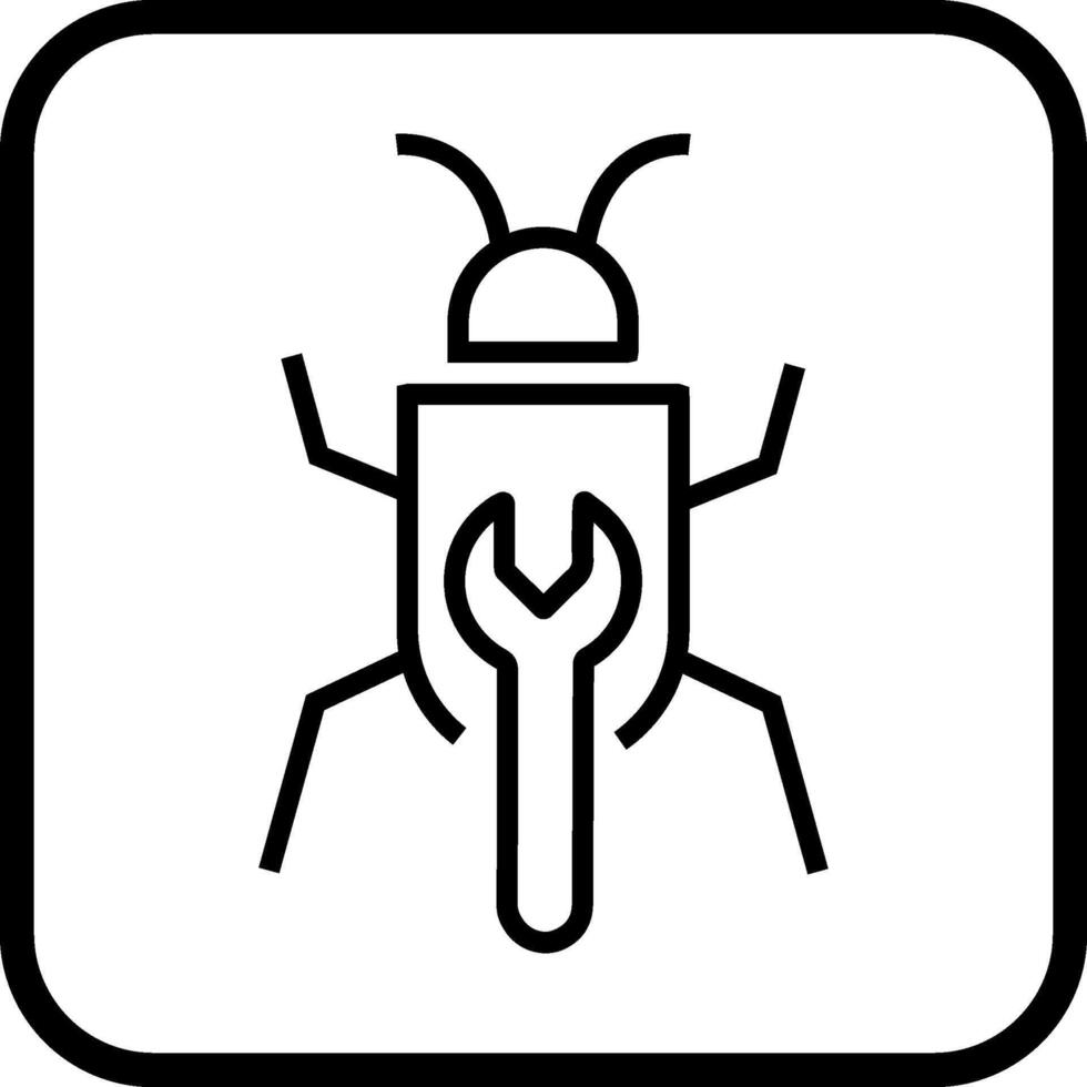 Bug Fixing Vector Icon